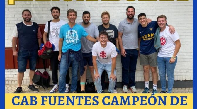 El CAB Fuentes campeón de Liga 22/23 y ascenso ¡Enhorabuena!
