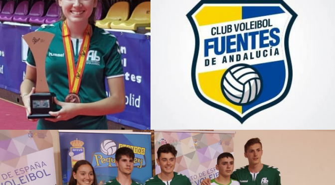 Nuestros jóvenes deportistas regresan de sus participaciones en el campeonato de España de Voleibol