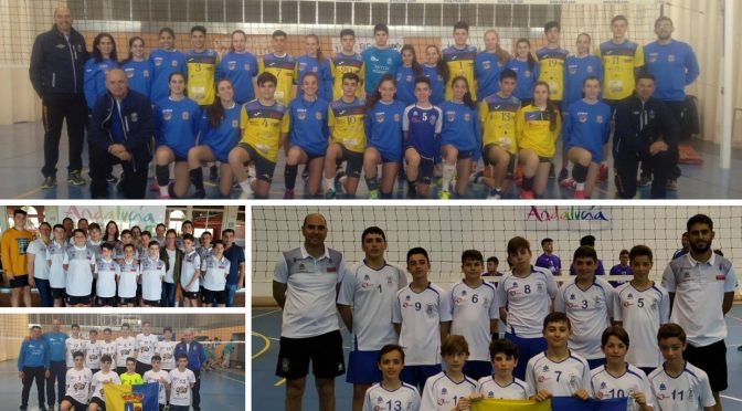 El C.V. Fuentes participa en el campeonato de Andalucía 2019 en las categorías juvenil e infantil masculino y juvenil femenino