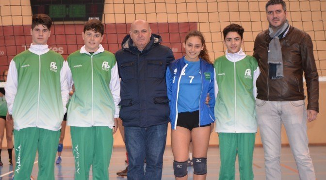 Cuatro jugadores de voleibol fontaniegos seleccionados por la Andaluza para el campeonato de España