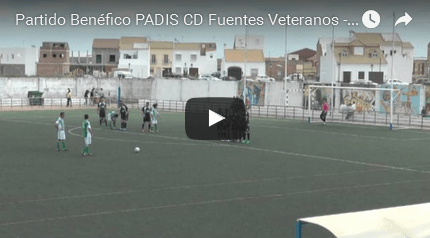 (vídeo) C.D. Fuentes Veteranos (3-0) R. Betis Veteranos (IIIº Partido Benéfico PADIS)