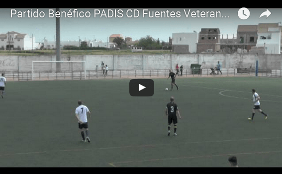 (vídeo) CD Fuentes Veteranos (1-3) Sevilla FC Veteranos (IIIº Partido Benéfico PADIS)