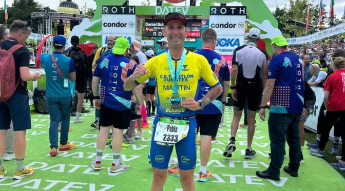 Pablo Martín logra finalizar uno de los triatlones más duros del mundo: Datev Challenge Roth, convirtiéndose en ‘hombre de hierro’