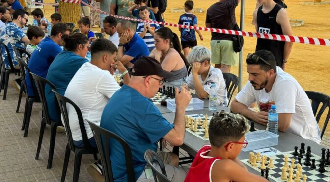 Gran participación en el torneo de ajedrez de la #FeriaFuentes24 que se consolida