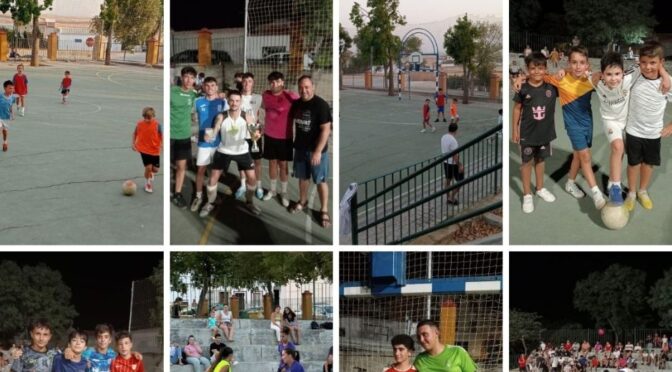 Gran ambiente y alta participación en el torneo 4X4 de Fútbol Sala verano 2024 celebrado en la Alameda, destacando la presencia de equipos femeninos (galería gráfica)