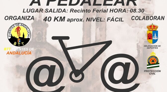 Ruta cicloturista ‘Todos a Pedalear’: próximo 02 de mayo