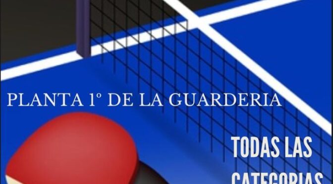 Liga Tenis de Mesa de la Campaña Deportiva de Verano ¡APÚNTATE!