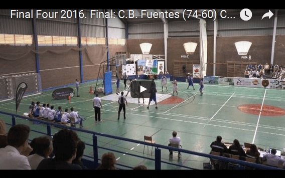 (VÍDEO) Final Four 2016. Final: C.B. Fuentes (74-60) C.B. Los Alcores