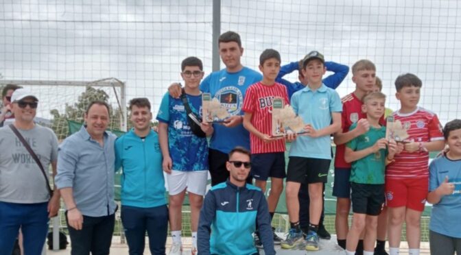 El infantil del Fuentes Fútbol Sala logra el subcampeonato de los juegos Mancomunados ¡Enhorabuena!