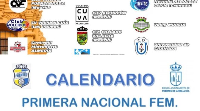 EL CLUB VOLEIBOL FUENTES YA CONOCE RIVALES Y CALENDARIO DE LA 22/23 EN PRIMERA DIVISIÓN NACIONAL